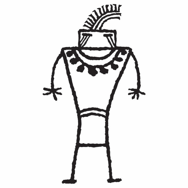 Sticker Freemont Rocks Fremont 11: Capitol Reef Warrior – Rock Art Stickers